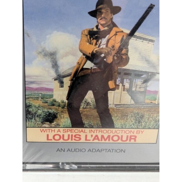 Louis L'Amour Case Closed-No Prisoners Cassette Bantam Audio Western New Sealed - Picture 2 of 6